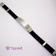 Pulsera Caucho Placa