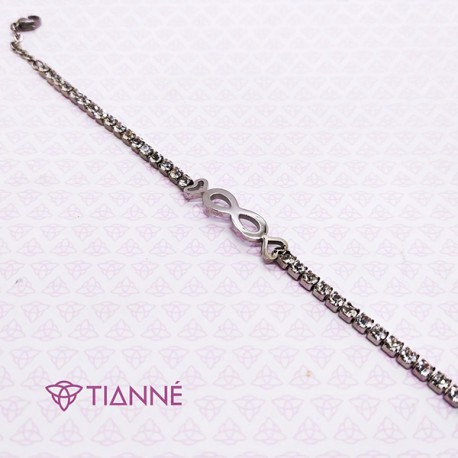 Pulsera Cristal Infinito