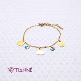 Pulsera Corazón Ojito