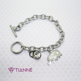 Pulsera Eslabones Elefante