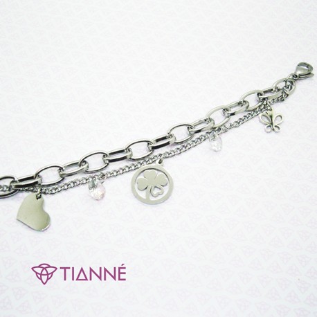 Pulsera Con Dijes