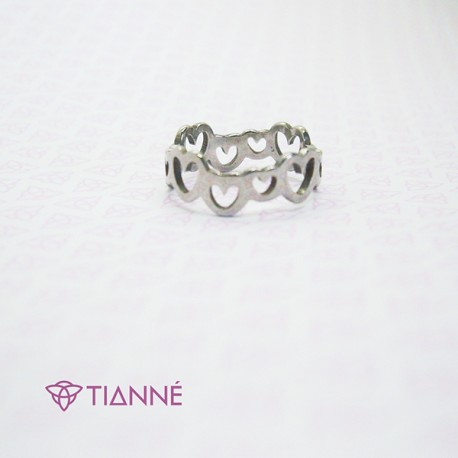 Anillo de Corazones